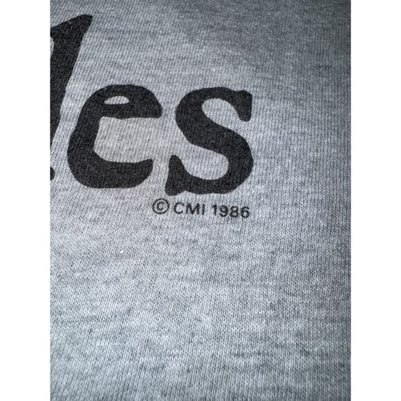 Vintage 1986 Les Miserables Grey Double Sided Shirt Single Stitch Sz Extra Large - Picture 7 of 9